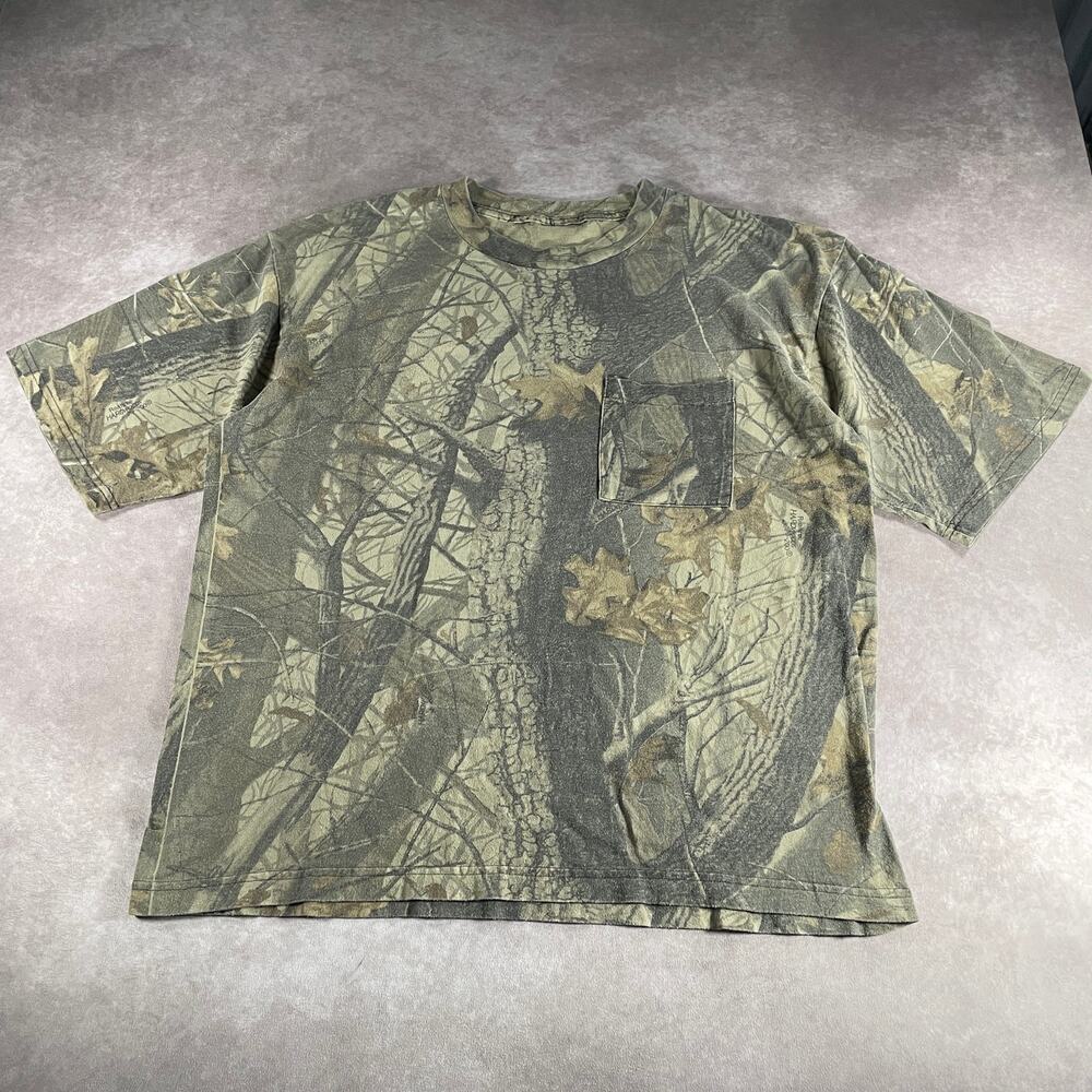90s Realtree Advantage Camo Pocket T-shirt Men’s 2XL Soft Hunting Camouflage